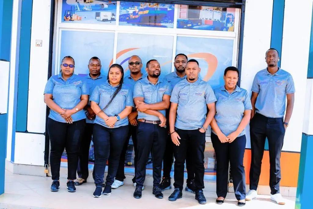 The Freestar Logistics team at their office